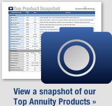 View a snapshot of our Top Annuity Products