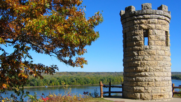 Julien Dubuque's grave in Dubuque.