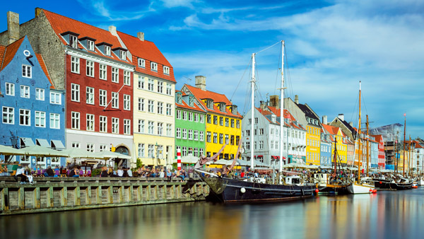 Nyhavn in Copenhagen.
